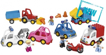 Общественный и муниципальный транспорт. DUPLO (32 элемента)