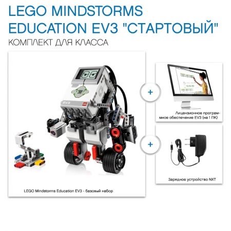 LEGO MINDSTORMS Education EV3 «Стартовый» - Комплект для класса из 4 учеников